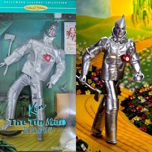 NRFB Ken Tin Man in the Wizard of Oz 1995 Barbie Hollywood Legends Colle…